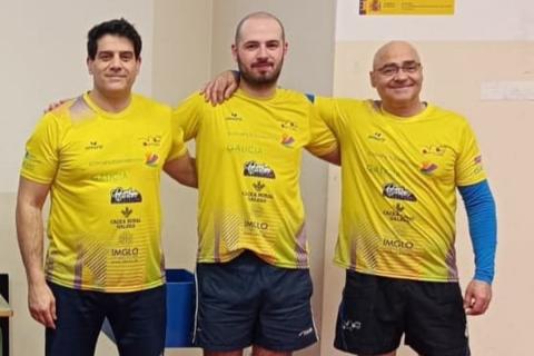 El CD DEZ PORTAS GALICIADIGITAL, campeón de la primera división gallega de Tenis de Mesa