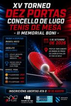 XV TORNEO DEZ PORTAS CONCELLO DE LUGO - II MEMORIAL BONI
